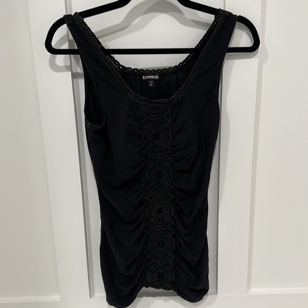 Express sleeveless tank top, form fitting